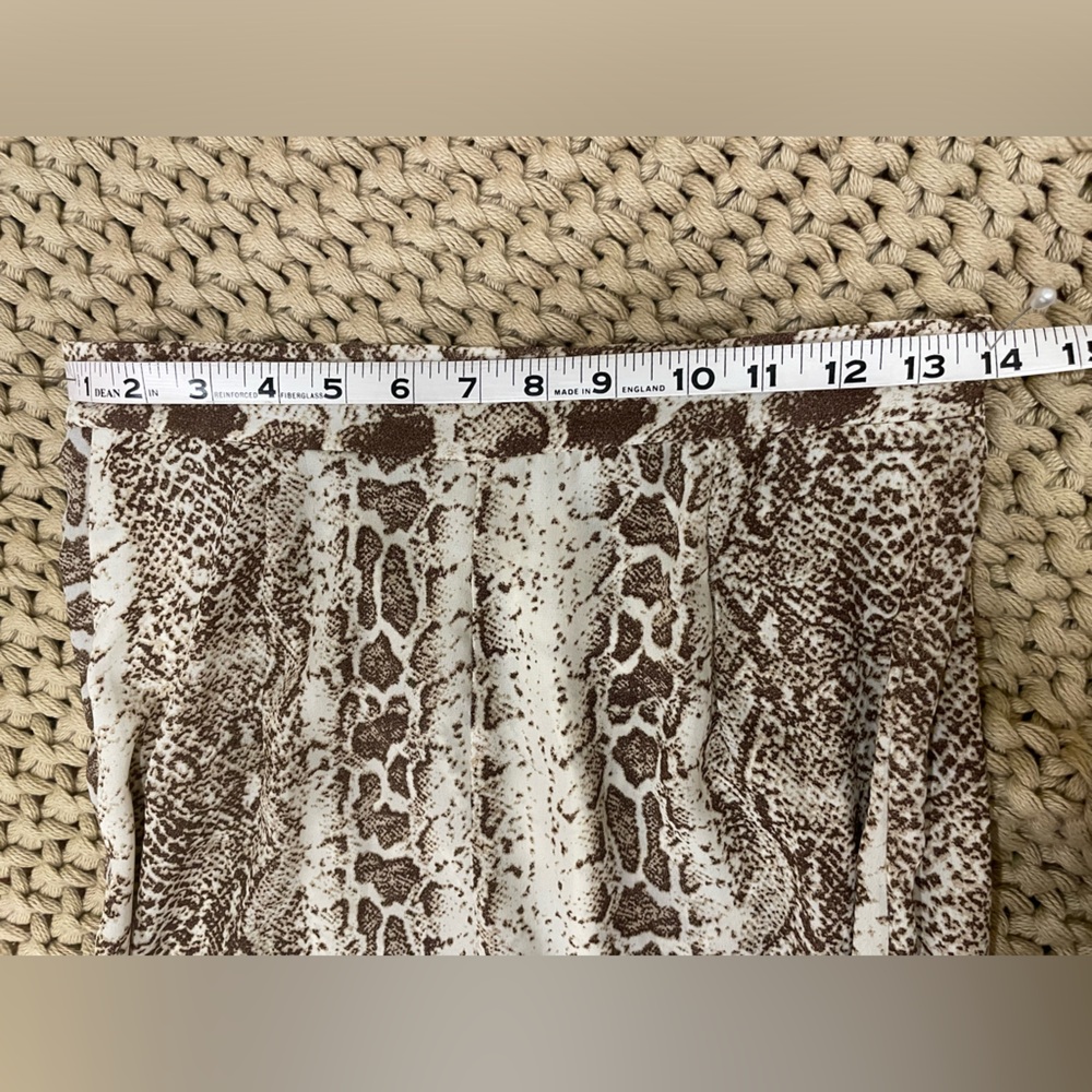 Animal Print 2 Piece set Brown and tan 6-8 - Picture 14 of 16